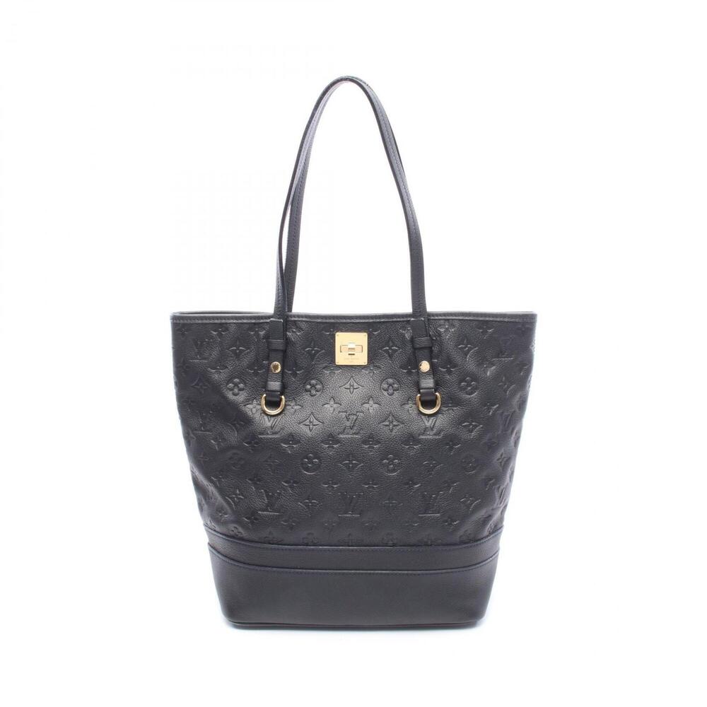 Louis Vuitton Citadine PM Monogram Empreinte Infini Shoulder Bag Handbag Leat...